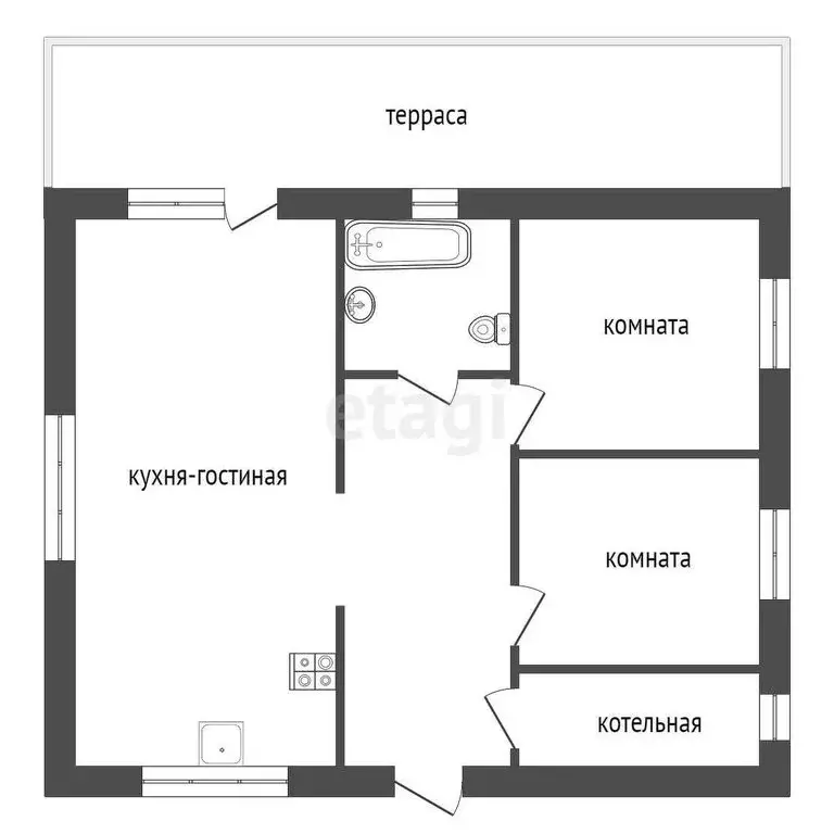 Дом в Мальково, улица Газовиков (120 м) - Фото 0