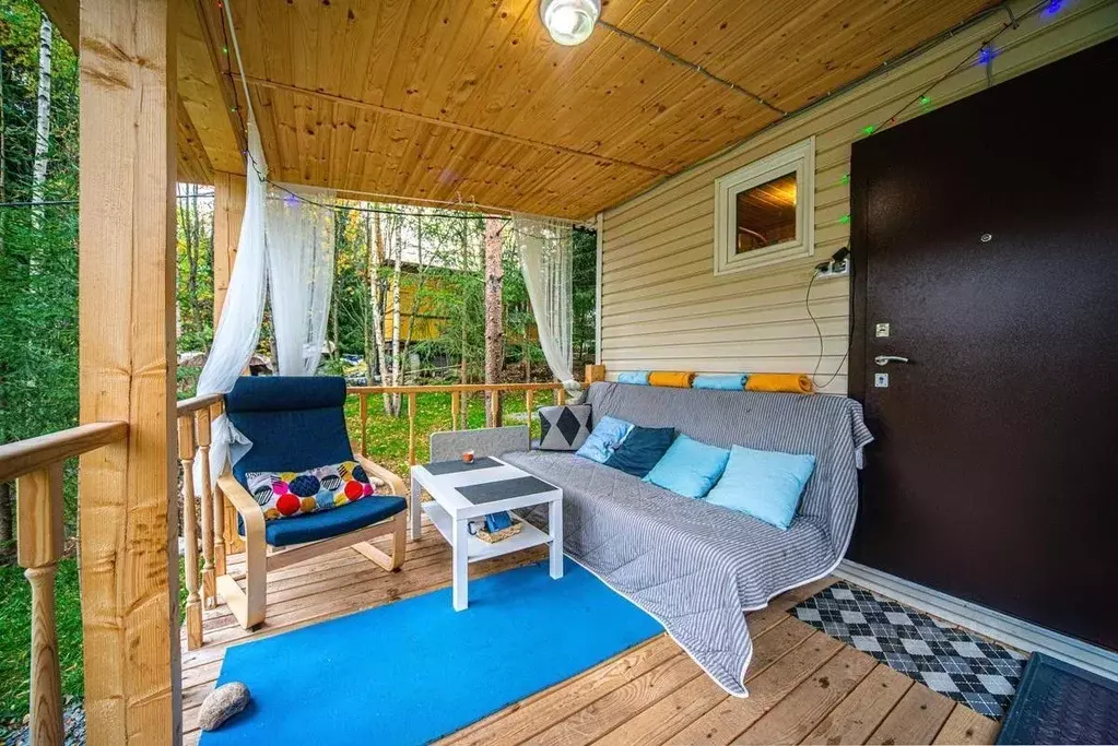 Дом в Ленинградская область, Приозерский район, Сосновское с/пос, ... - Фото 2