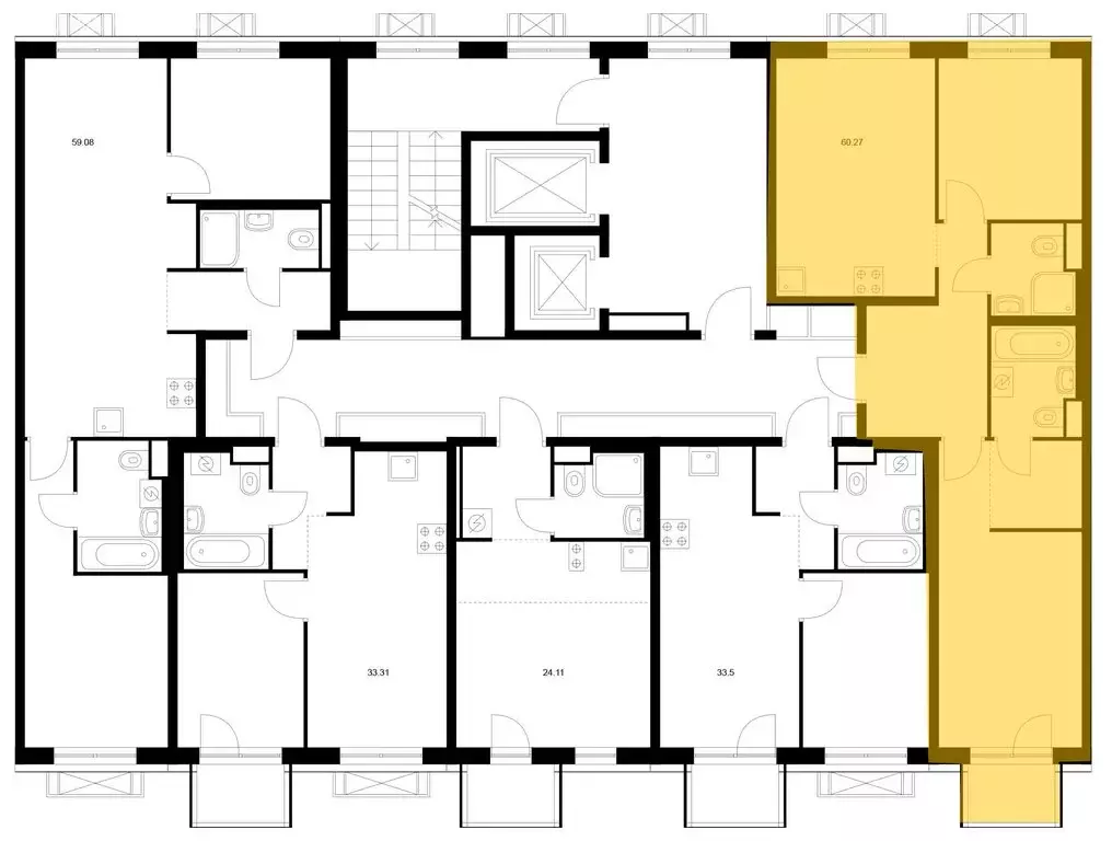 2-комнатная квартира: Улан-Удэ, Советская улица, 6/2 (60.27 м) - Фото 1