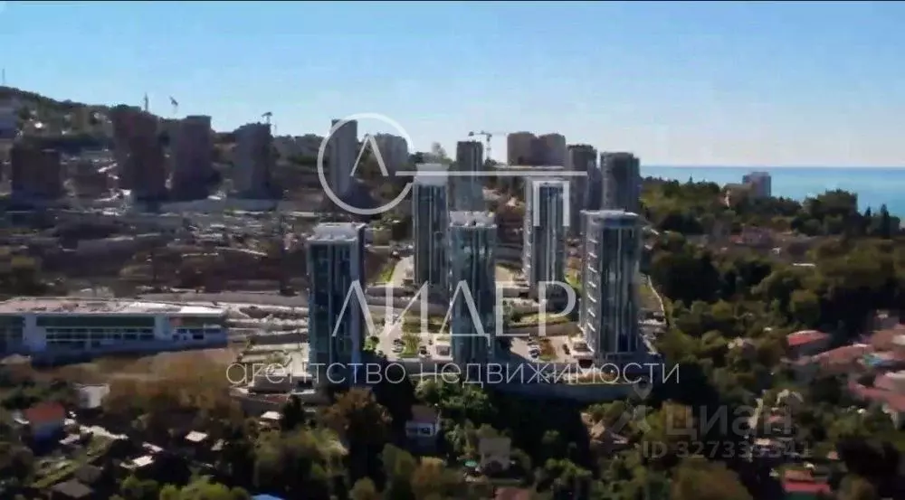 3-к кв. Краснодарский край, Сочи Бытха мкр, ул. Ясногорская, 16/6к6 ... - Фото 1