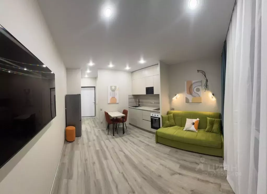 Студия Москва Новоостаповская ул., 20 (22.6 м) - Фото 2