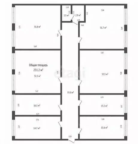 Офис в Кемеровская область, Кемерово просп. Шахтеров, 14 (231 м) - Фото 1