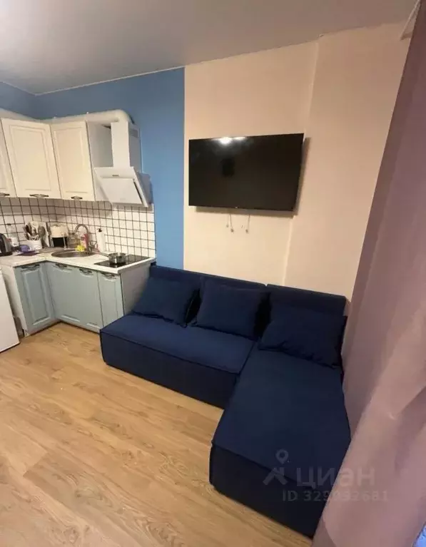 Студия Санкт-Петербург бул. Александра Грина, 3 (22.0 м) - Фото 2