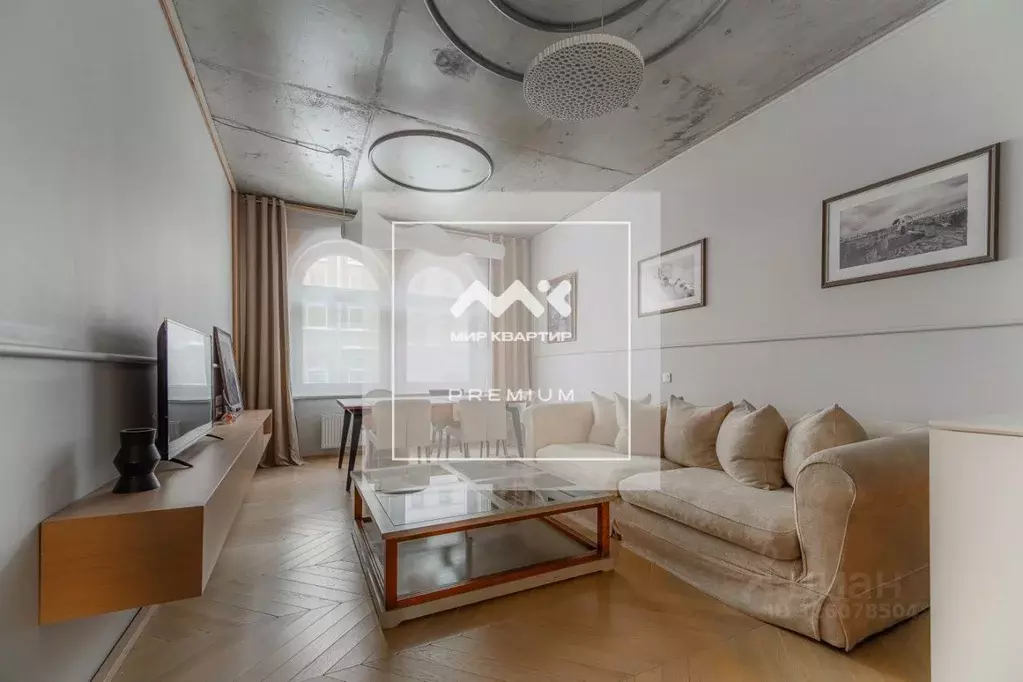 2-к кв. Санкт-Петербург пер. Басков, 2 (80.0 м) - Фото 1