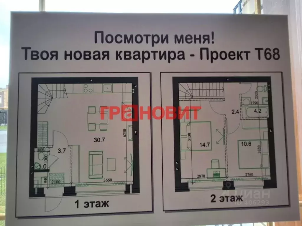 3-к кв. Новосибирская область, Новосибирский район, Мичуринский ... - Фото 1
