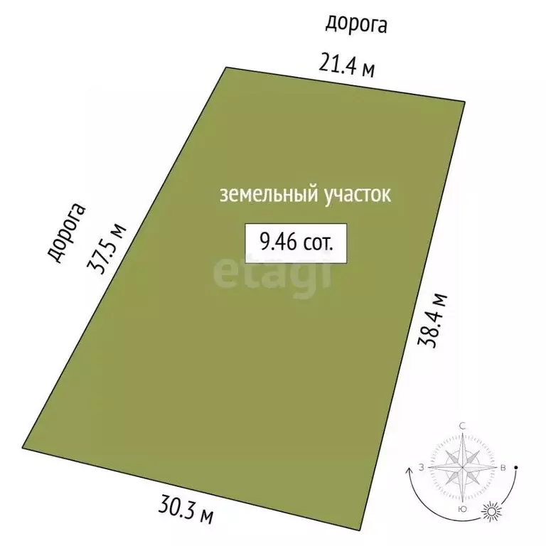 Участок в Тюменская область, Тюменский муниципальный округ, д. ... - Фото 2