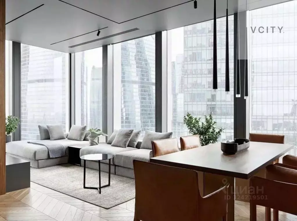 2-к кв. Москва 1-й Красногвардейский проезд, 22с2 (68.0 м) - Фото 1