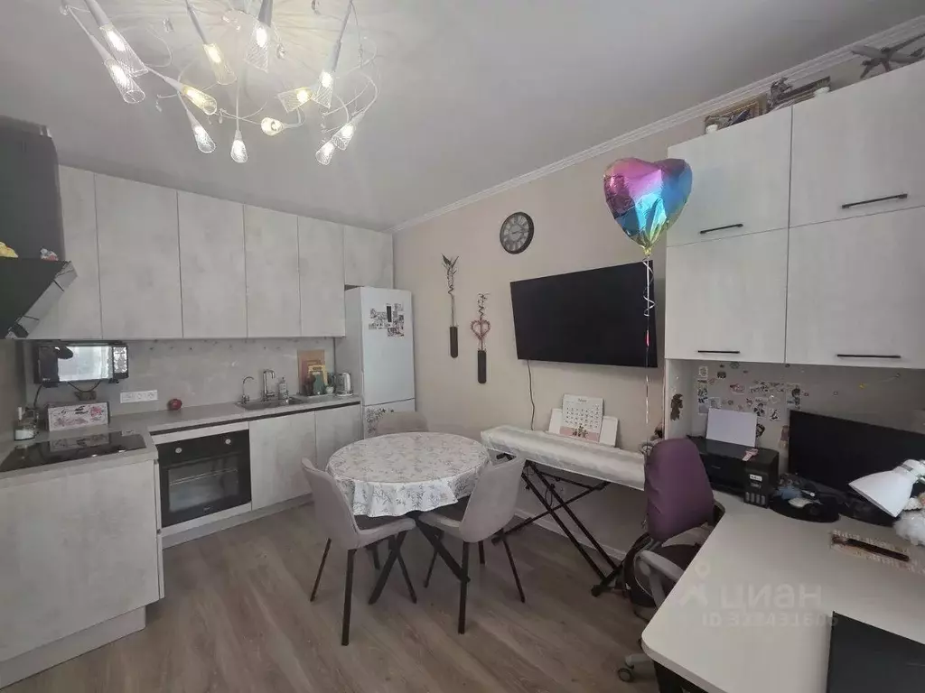 Квартира, 1 комната, 34.4 м - Фото 1