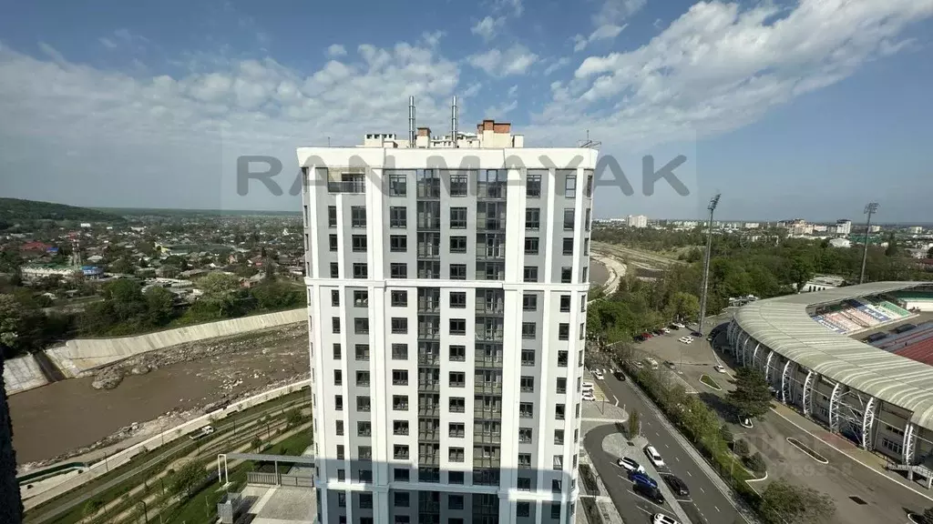 1-к кв. Адыгея, Майкоп ул. Гагарина, 1 (47.15 м) - Фото 0