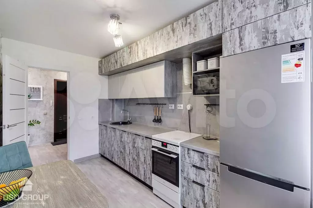 1-к. квартира, 36 м, 9/10 эт. - Фото 1