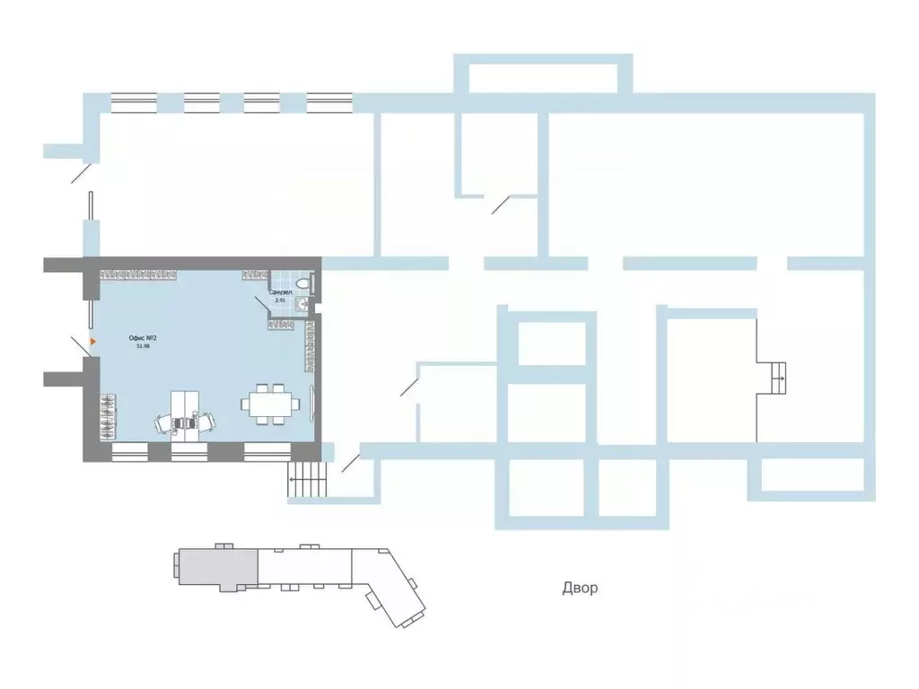 Помещение свободного назначения в Удмуртия, Завьяловский район, с. ... - Фото 2