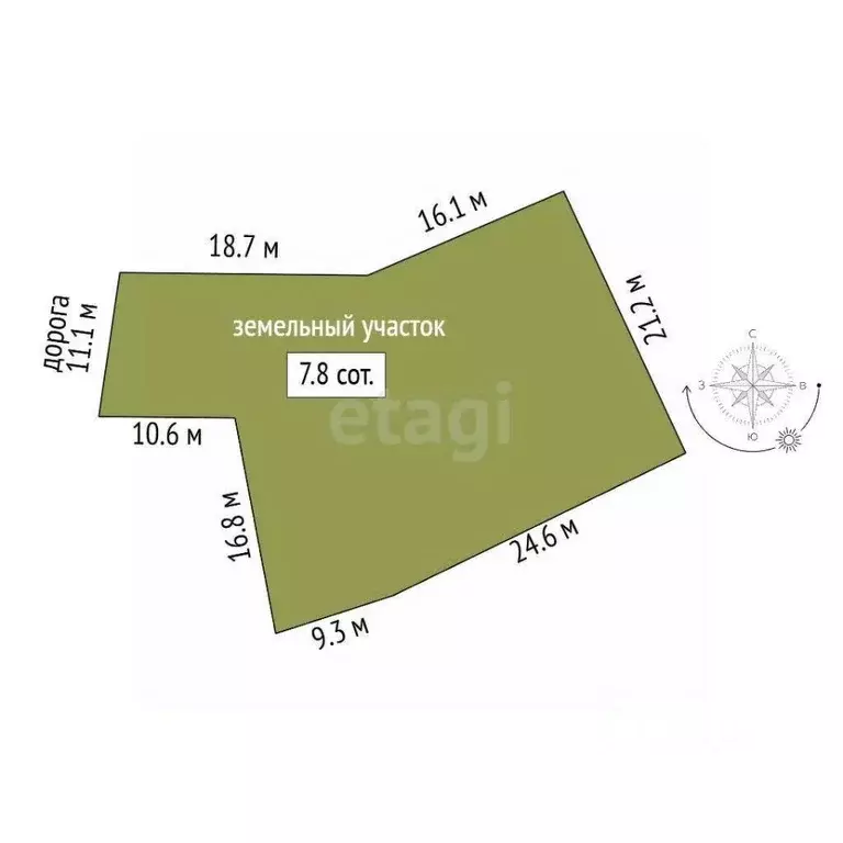 Участок в Свердловская область, Екатеринбург муниципальное ... - Фото 1