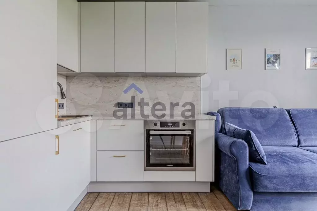 1-к. квартира, 34,6 м, 7/8 эт. - Фото 0