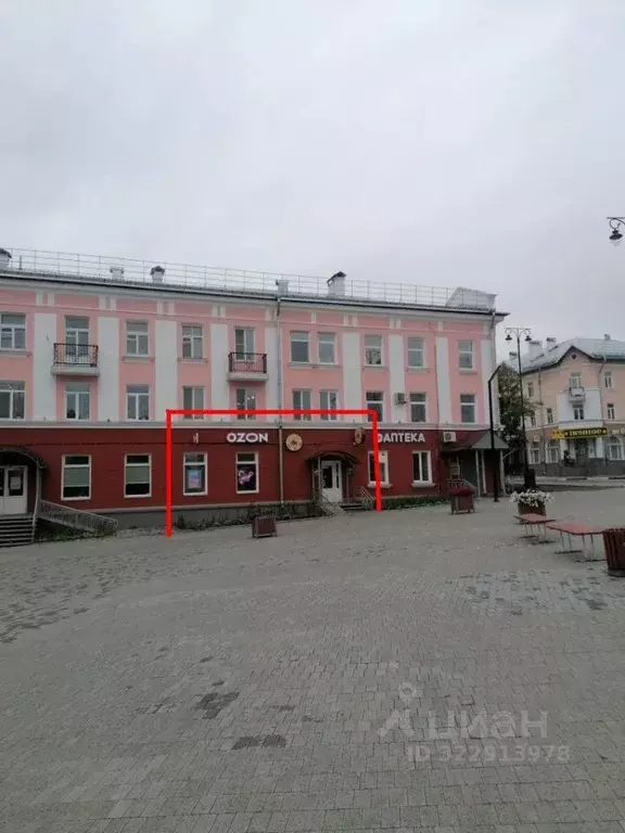 Торговая площадь в Пермский край, Чусовой ул. Ленина, 29 (35 м) - Фото 2