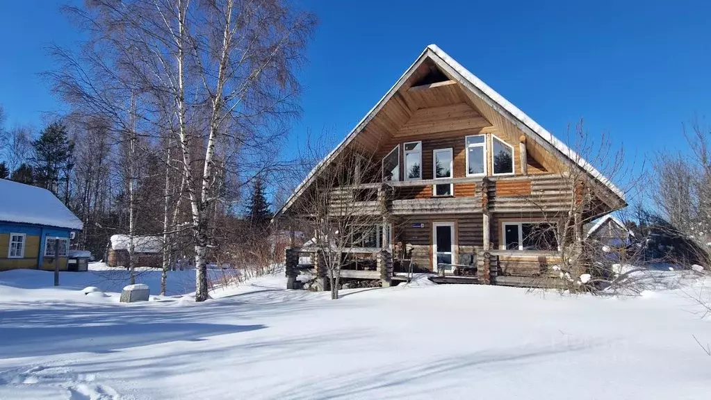 Дом в Псковская область, Куньинский район, д. Жижица ул. Заказник (45 ... - Фото 1