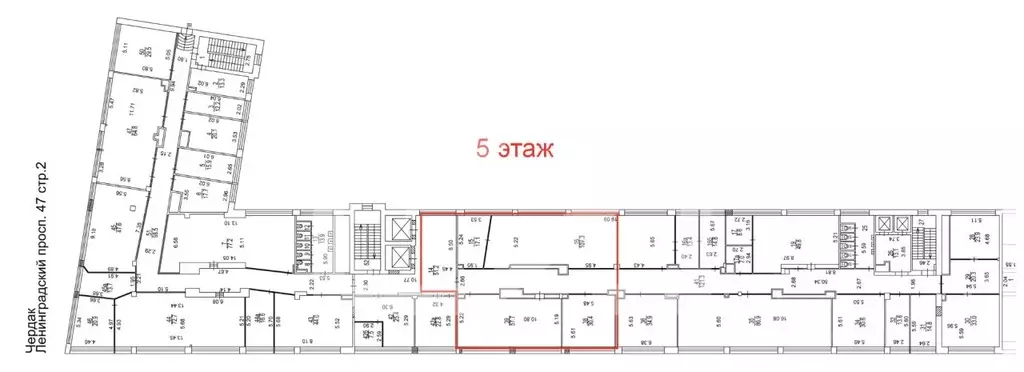 Помещение свободного назначения в Москва Ленинградский просп., 47С2 ... - Фото 2