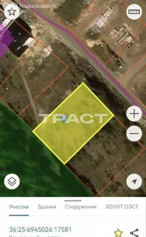 Участок в село Ямное, улица Победы, 34 (15 м) - Фото 1