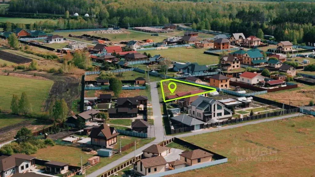 Участок в Омская область, Омский район, с. Красноярка, Красноярка Де ... - Фото 1