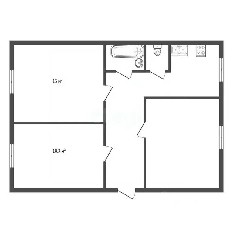 Комната Санкт-Петербург ул. Танкиста Хрустицкого, 14 (23.4 м) - Фото 1