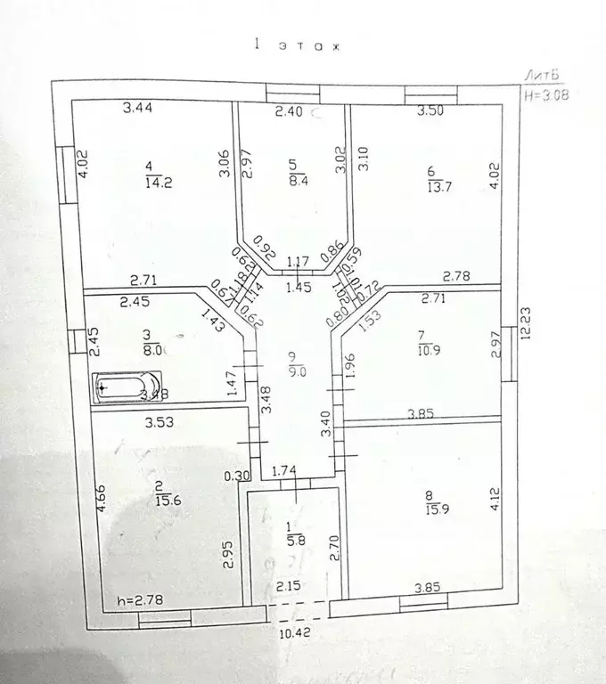 Дом в Краснодарский край, Динская ст-ца ул. Калинина (102 м) - Фото 2