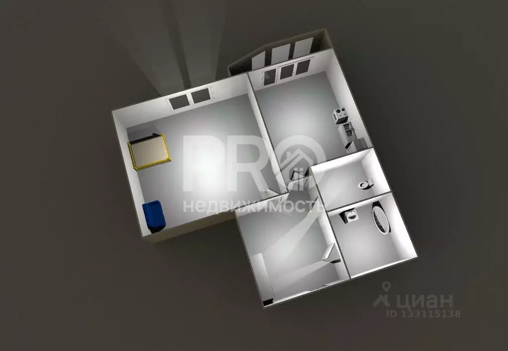 1-к кв. Ярославская область, Ярославль ул. Батова, 28/2 (44.0 м) - Фото 2