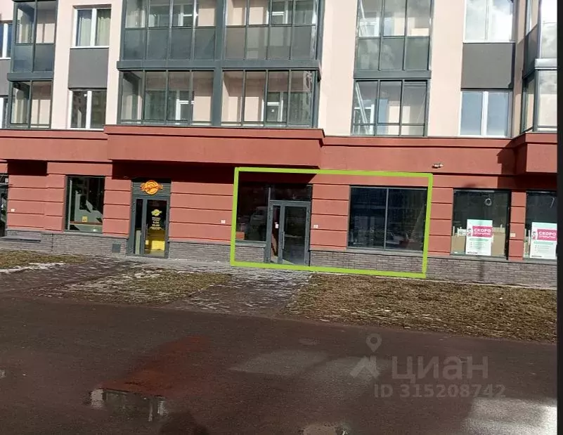 Помещение свободного назначения в Ленинградская область, Мурино ... - Фото 0