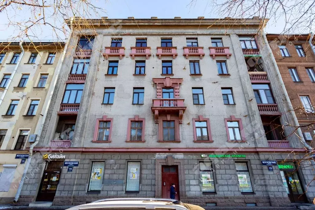 3-к кв. Санкт-Петербург Московский просп., 178 (82.0 м) - Фото 1
