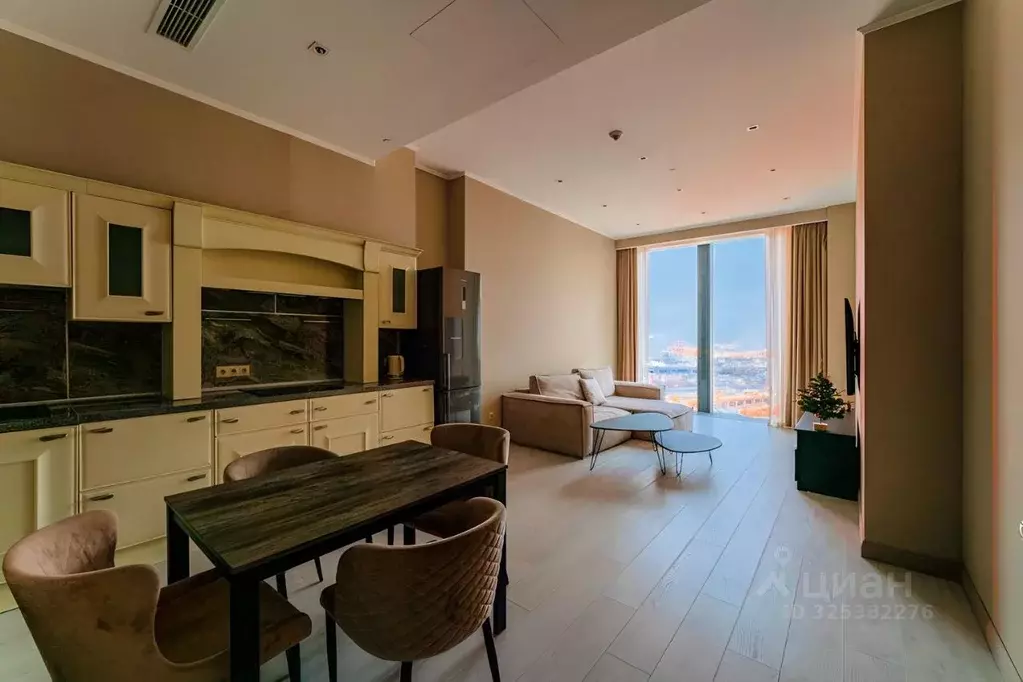 2-к кв. Москва 1-й Красногвардейский проезд, 22с2 (65.0 м) - Фото 1