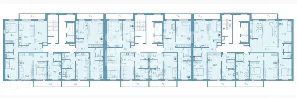 Продаётся 4-к квартира, 81.95 м - Фото 1