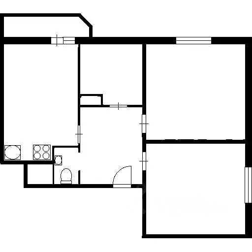 1-к кв. Краснодарский край, Анапа Парковая ул., 61к2 (46.5 м) - Фото 2