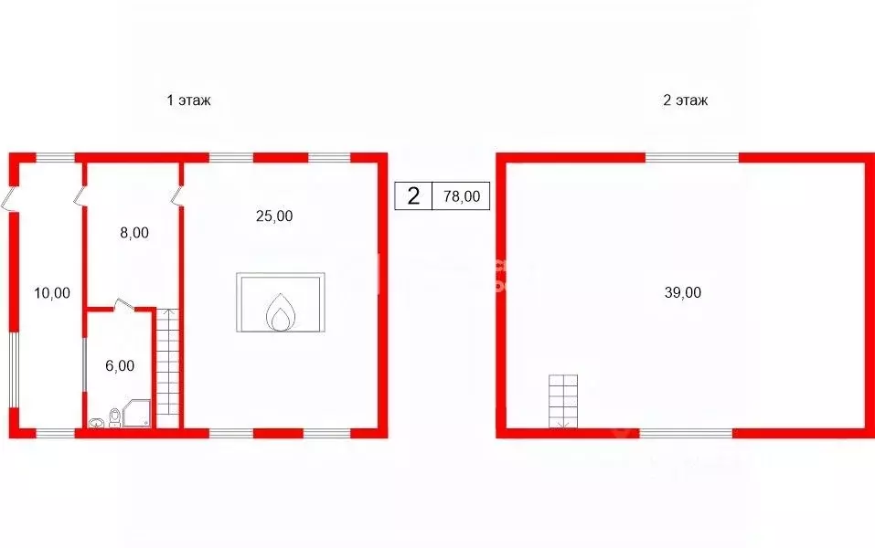 Дом в Ленинградская область, Волосовский район, Калитинское с/пос, ... - Фото 2