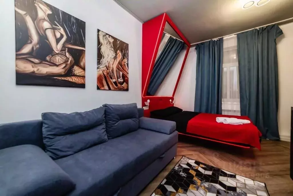 1-к кв. Москва ул. Жуковского, 1/2/10С2 (23.0 м) - Фото 1