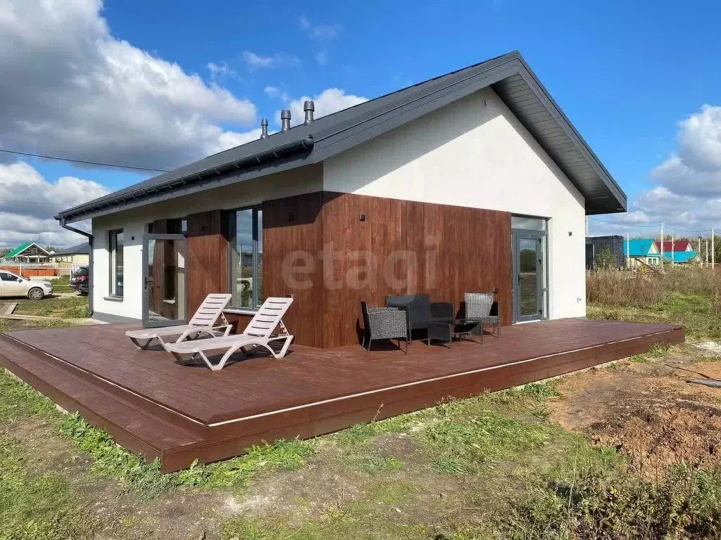 Дом в Башкортостан, Уфимский район, Булгаковский сельсовет, Уфимские ... - Фото 1