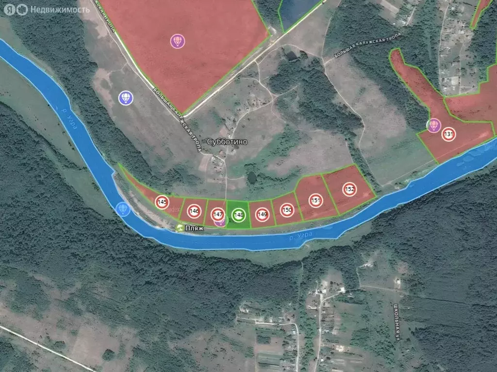 Участок в Калужская область, Дзержинский муниципальный округ, сельское ... - Фото 2