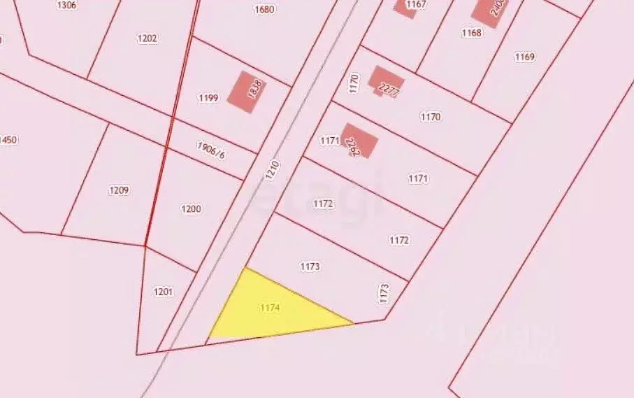 Участок в Тульская область, Тула городской округ, с. Частое ул. ... - Фото 2