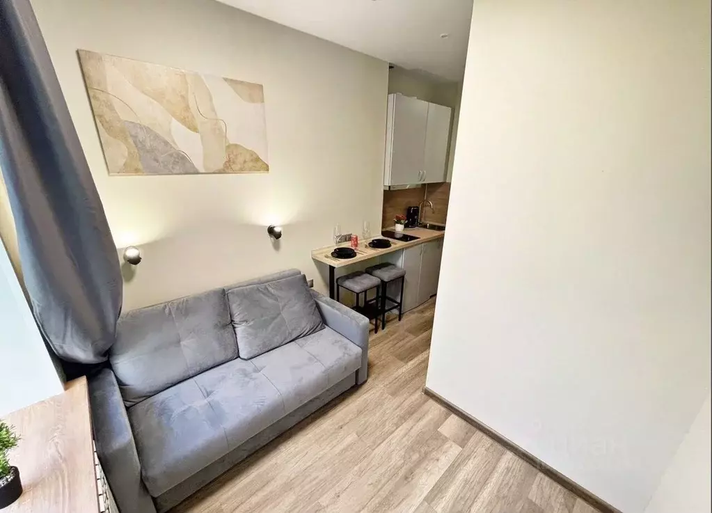 Студия Москва ул. Стромынка, 11 (15.0 м) - Фото 1