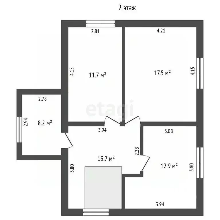 Дом в Тюменская область, Тюменский район, д. Паренкина  (128 м) - Фото 1