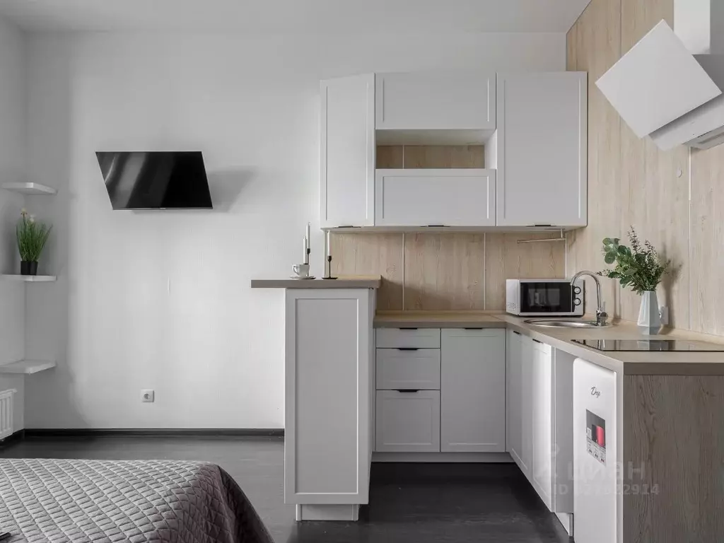 Студия Санкт-Петербург ул. Владимира Пчелинцева, 6к1 (23.7 м) - Фото 0