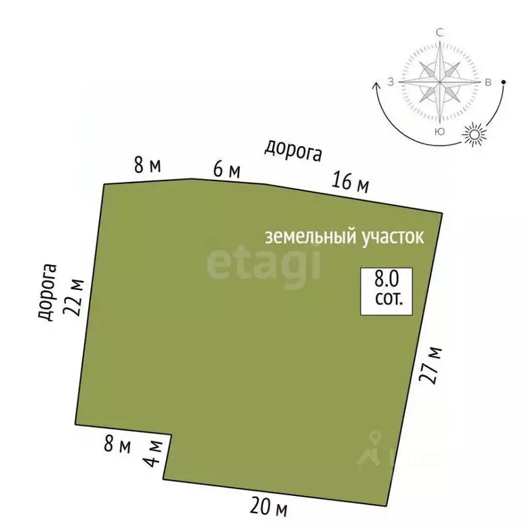 Участок в Смоленская область, Смоленск Большая Краснофлотская ул., 78 ... - Фото 2