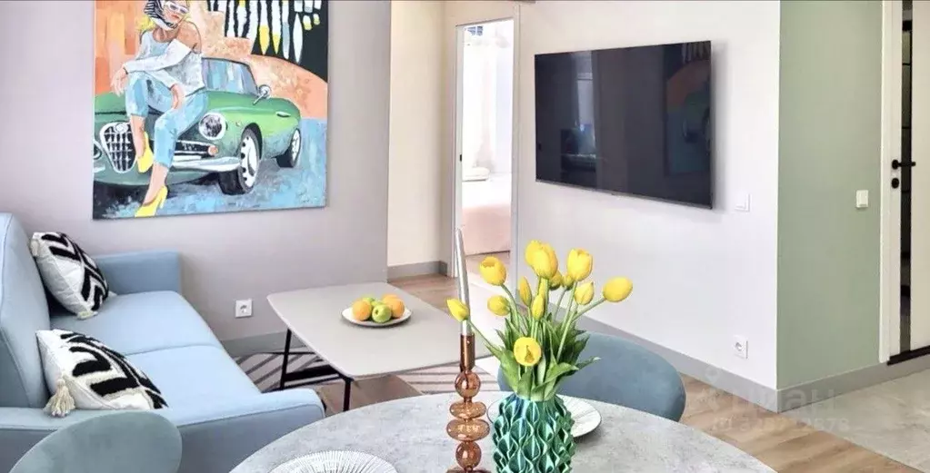 2-к кв. Московская область, Люберцы ул. Летчика Ларюшина, 6 (53.9 м) - Фото 2