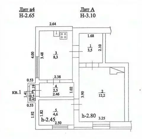 2-к кв. Краснодарский край, Новокубанск ул. Карла Маркса, 39 (31.6 м) - Фото 1