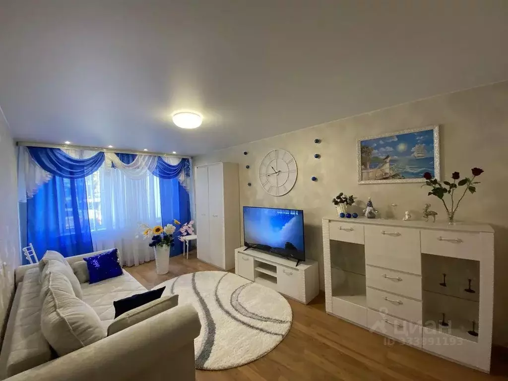 Квартира, 2 комнаты, 55.1 м - Фото 1