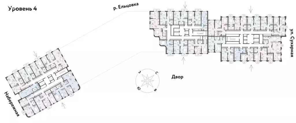 3-комнатная квартира: Новосибирск, Сухарная улица, 109/2 (71.73 м) - Фото 1