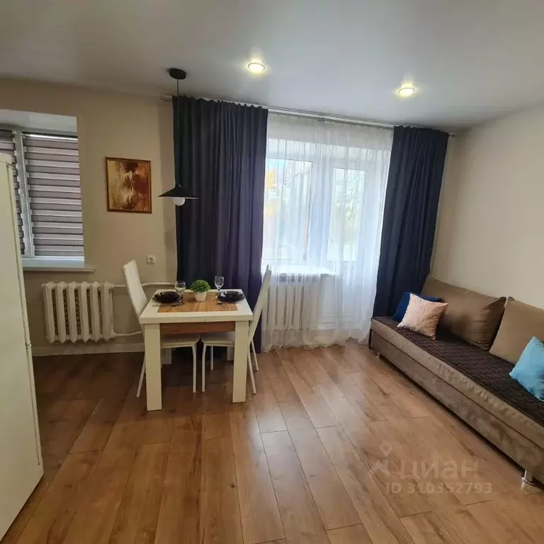 1-к кв. Татарстан, Казань ул. Космонавтов, 61Б (35.0 м) - Фото 2