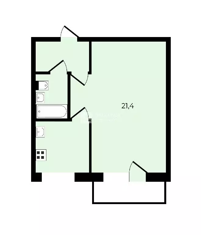 Продается 1-комнатная квартира - Фото 2