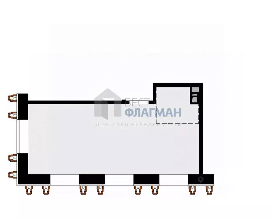 Помещение свободного назначения в Москва Выборгская ул., 18 (53 м) - Фото 2