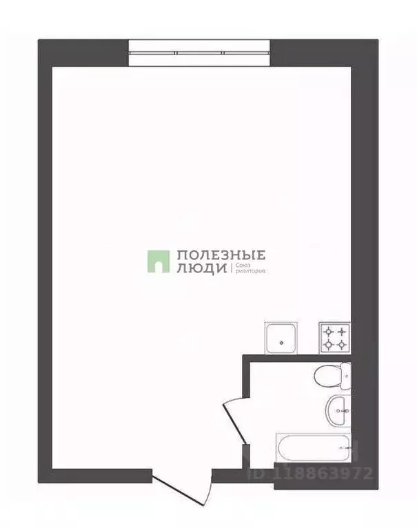 Студия Красноярский край, Красноярск ул. Рокоссовского, 18 (12.0 м) - Фото 1