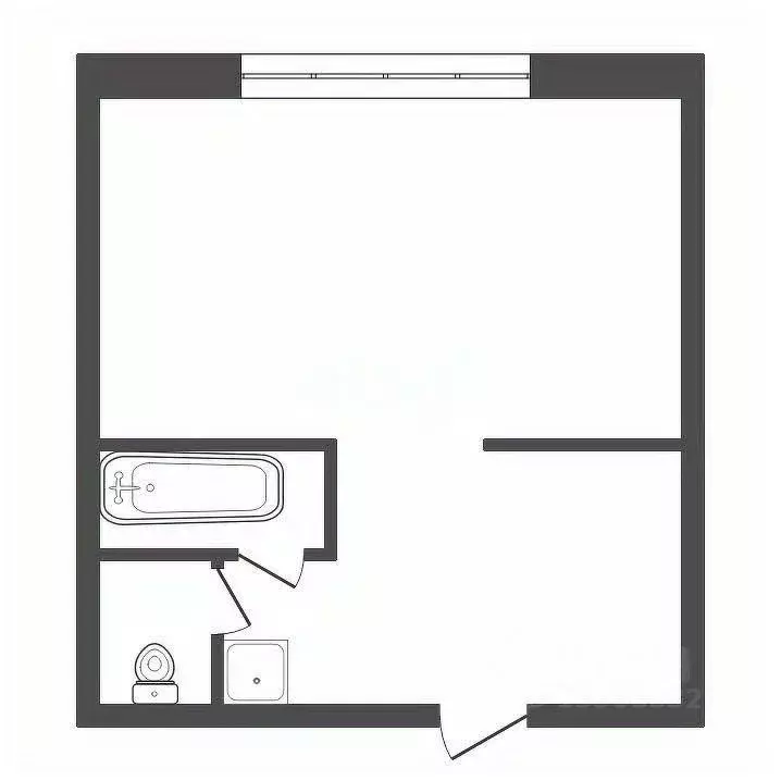 Студия Красноярский край, Красноярск Зеленая Роща мкр, ул. Воронова, ... - Фото 2