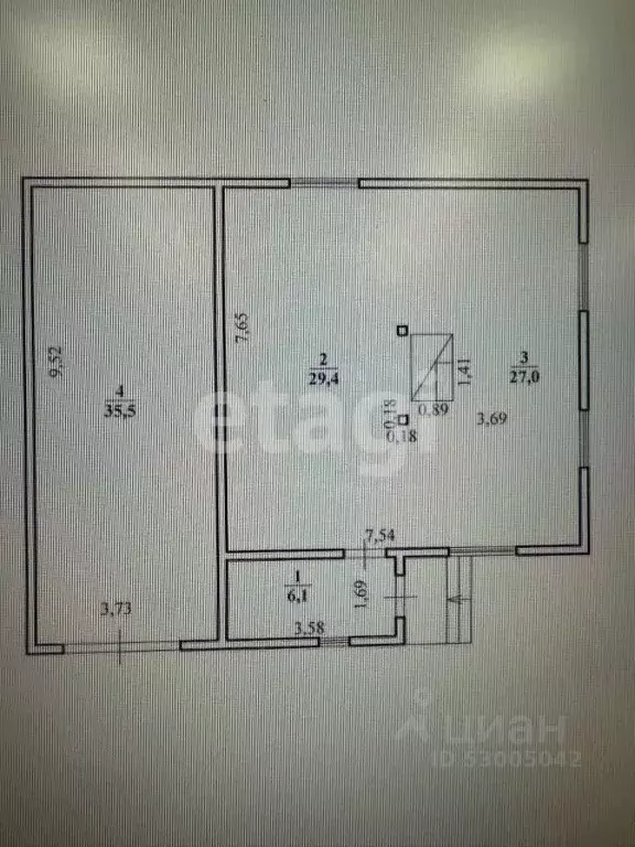 Дом в Забайкальский край, Читинский район, с. Засопка ул. Узкая (97 м) - Фото 2