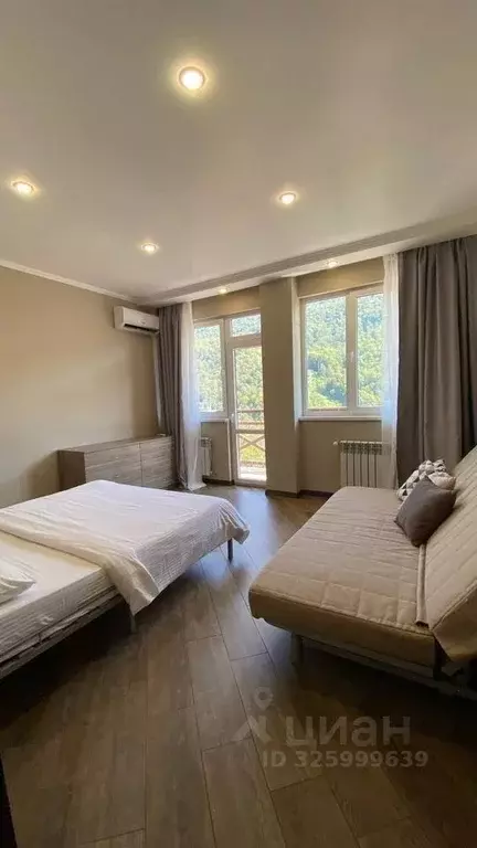 1-к кв. Краснодарский край, Сочи Красная Поляна пгт, ул. Трудовой ... - Фото 2